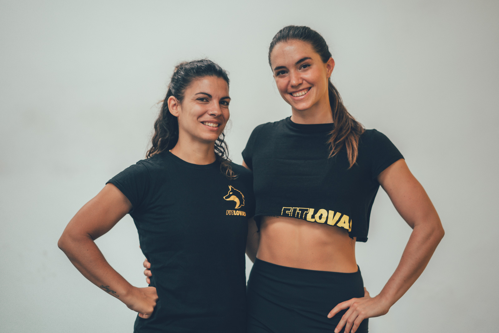 Berta y Monse, fundadoras del gimnasio femenino FitLovas