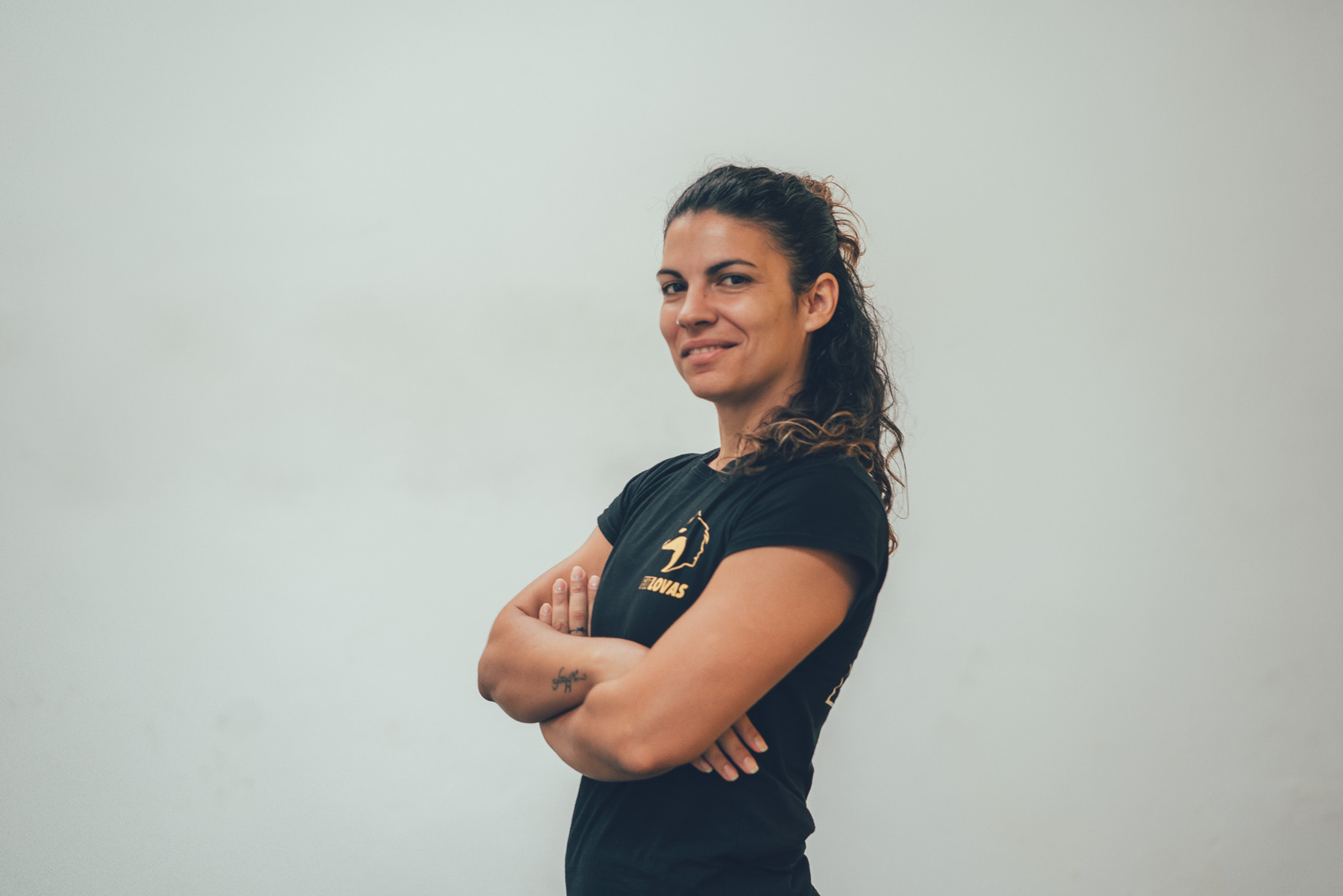 Berta, entrenadora del gimnasio femenino FitLovas